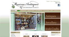 Desktop Screenshot of mourneantiques.com